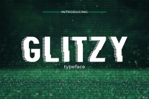 Glitzy Typeface Font Download