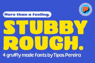 Stubby Rough Font Download