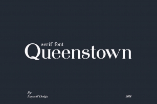 Queenstown serif font Font Download