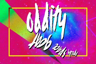 Speedy Space Goat Oddity Font Download
