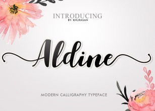Aldine Script (20% off) Font Download