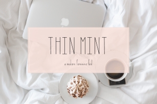 Thin Mint Font Download