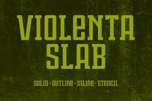 Violenta Slab Family Font Download