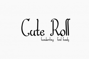 Cute Roll Font Download