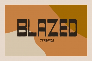 Blazed Typeface Font Download