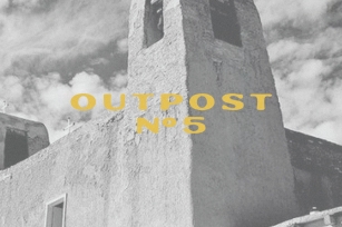 Outpost No.5 Font Download