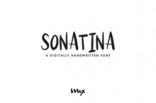 Sonatina — A Handwritten Font Download