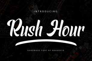 Rush Hour fonts Script Font Download