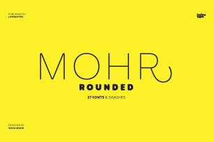 Mohr Rounded Font Download