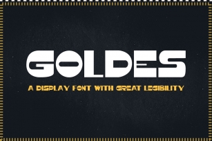 Goldes Font Download