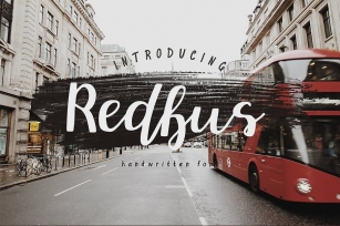 Redbus Handwritten Script Font Download