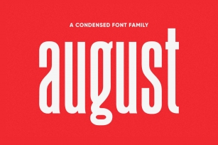 August Typeface Font Download