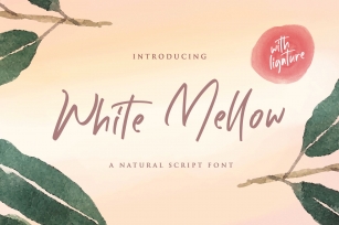 White Mellow Font Download