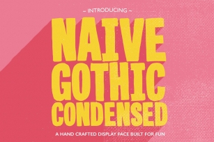 Naive Gothic Condensed Font Download
