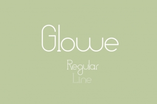 Glowe typeface Font Download
