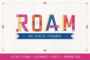 ROAM: Geometric Type Collection Font Download