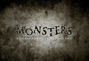 Monsters Font Download