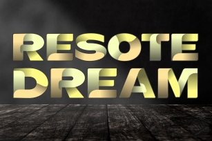 Color ResotE-Dream, Winter  Candy Font Download