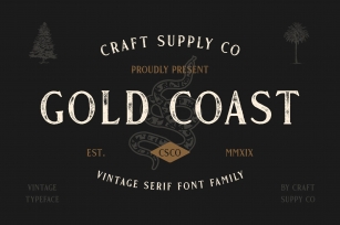 Gold Coast Font Download
