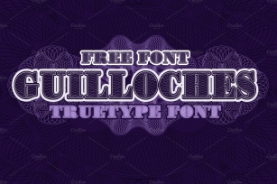 Guilloches TrueType Font Download