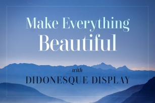 Didonesque Display Duo Font Download