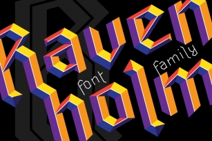 Ravenholm family Font Download