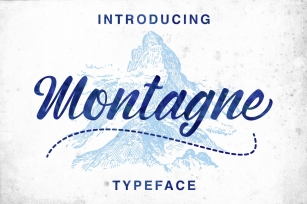 Montagne Typeface Font Download