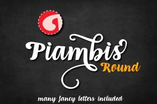 Piambis Round open type font Font Download