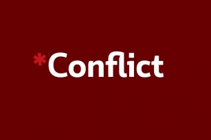 Conflict Font Download