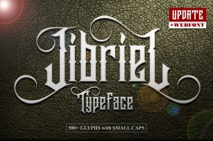 Jibriel Typeface Font Download