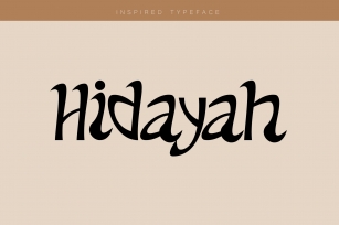hidayah font Font Download
