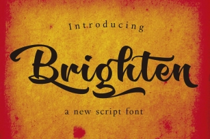 Brighten Round Font Download