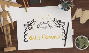 Fresh Wild Coconut FONT Font Download