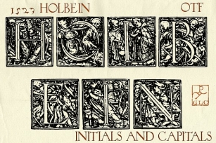 1523 Holbein OTF Font Download