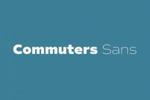 Commuters Sans Font Download
