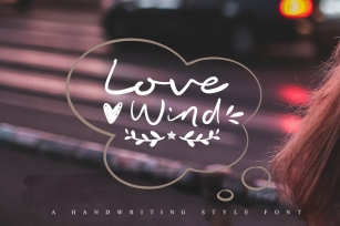 Love Wind font Font Download