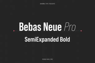 Bebas Neue Pro Font Download