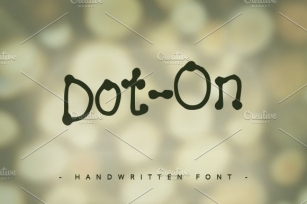 Dot On Font Download