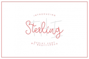 THE Sterling Font Download