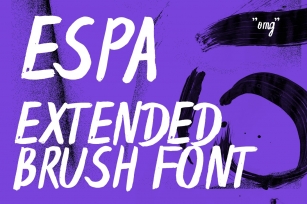 Espa Extended Brush Font Download