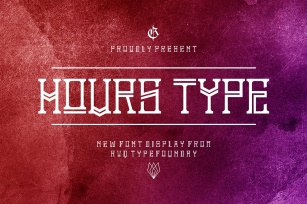 Hours type Font Download