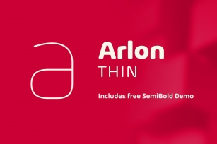 Arlon Thin Font Download