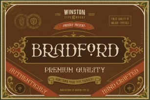 WT Bradford Font Download