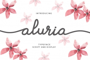 Aluria Script Font Download