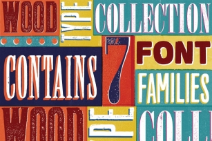 WOOD_TYPE_COLLECTION Font Download