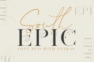 South Epic Dream Duo + Logos Font Download