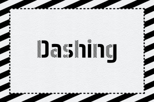 Dashing OTF Font Download