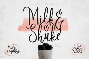 MilkandShake Script Font Download