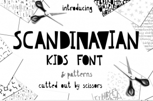 Scandinavian fun kids fontpatterns Font Download
