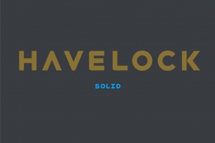 Havelock Solid Font Download